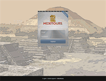 Tablet Screenshot of mexitoursonline.com